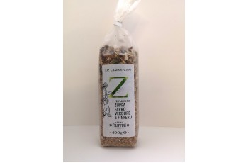 Zuppa Farro, Verdure e Finferli - 500 gr